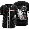Father, Forgiven Them Christian Black Baseball Jersey