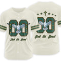 God Is Good Christian Baseball Jersey